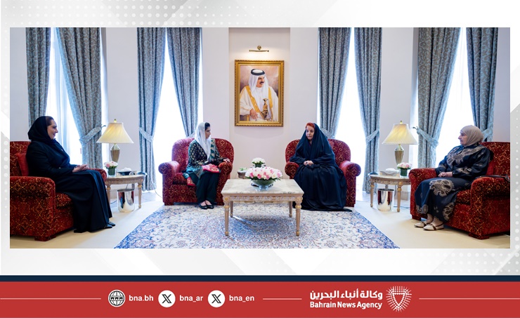 قرينة ملك البلاد المعظم تلتقي السيدة الأولى لجمهورية باكستان الإسلامية